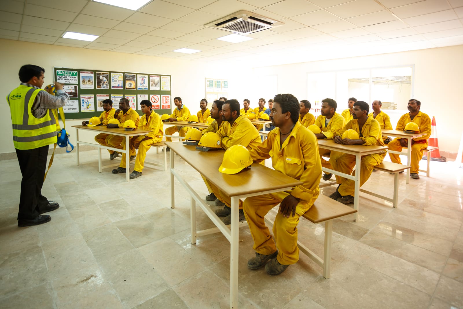 An in-house training centre